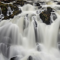 Buy canvas prints of Swallow Falls; Snowdonia National Park by Creative Photography Wales