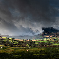 Buy canvas prints of View above Dolgelllau, Snowdonia by Creative Photography Wales