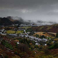 Buy canvas prints of Blaenau Ffestiniog Landscape, Snowdonia National P by Creative Photography Wales