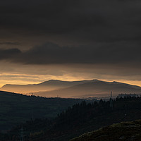 Buy canvas prints of View from Blaenau Ffestiniog, Snowdonia National P by Creative Photography Wales