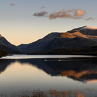 Buy canvas prints of Snowdonia Panorama from Llyn Peris by Creative Photography Wales