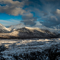 Buy canvas prints of Winter view to the Cuillins , Isle of Skye by Creative Photography Wales