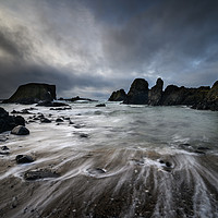 Buy canvas prints of Ballintoy Coastline on the The Causeway Coast in C by Creative Photography Wales