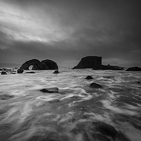 Buy canvas prints of Elephant Rock on the Ballintoy Coastline on the Th by Creative Photography Wales