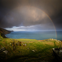 Buy canvas prints of Torr Head and views to Murlough Bay on the The Cau by Creative Photography Wales