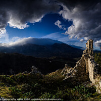 Buy canvas prints of Gessopalena Landscapes_The Abruzzo, Italy by Creative Photography Wales