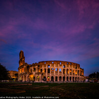 Buy canvas prints of The Colloseum, Rome, Italy by Creative Photography Wales