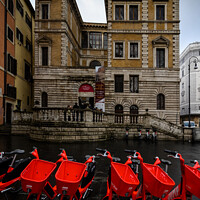 Buy canvas prints of Street views, Rome, Italy by Creative Photography Wales