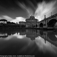 Buy canvas prints of Castel Sant'Angelo, Rome, Italy by Creative Photography Wales