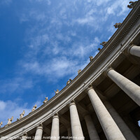 Buy canvas prints of St Peters Sqaure and Basilica, Rome, Italy by Creative Photography Wales