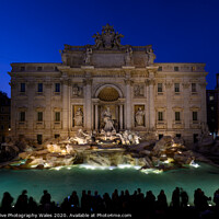 Buy canvas prints of Trevi Fountain, Rome, Italy by Creative Photography Wales