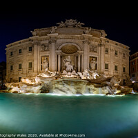Buy canvas prints of Trevi Fountain, Rome, Italy by Creative Photography Wales