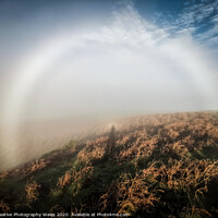 Buy canvas prints of Brecon Beacons Fogbow by Creative Photography Wales