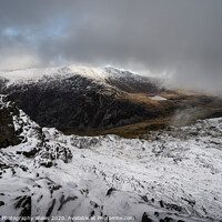 Buy canvas prints of Crib Goch view, Snowdonia by Creative Photography Wales