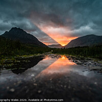 Buy canvas prints of Tryfan reflection, Snowdonia National Park by Creative Photography Wales