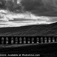 Buy canvas prints of Ribblehead Viaduct in the Yorkshire Dales by Creative Photography Wales