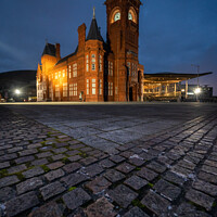 Buy canvas prints of The Pierhead Bilding, Cardiff Bay, Cardiff Bay by Creative Photography Wales