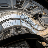 Buy canvas prints of The Arcades in Cardiff, Wales by Creative Photography Wales