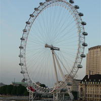 Buy canvas prints of London Eye by Raymond Partlett