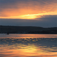 Buy canvas prints of Glowing Sunset by Nigel Barrett Canvas