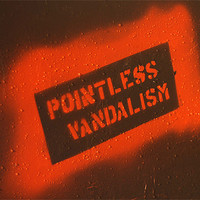 Buy canvas prints of Pointless Vandalism Graffiti by Scott Simpson