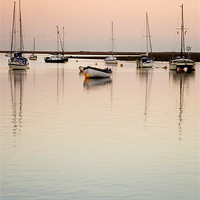 Buy canvas prints of Sunset at Wells Harbour by Scott Simpson