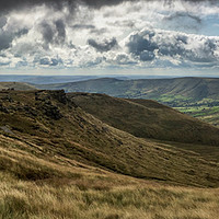 Buy canvas prints of The Southern Edges of Kinder Scout. by Scott Simpson