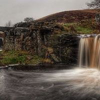 Buy canvas prints of Three Shires Head, The Peak District. by Scott Simpson
