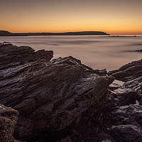 Buy canvas prints of Cornish Sunset by Scott Simpson