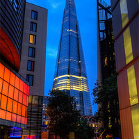 Buy canvas prints of The Shard by Paul Shears Photogr
