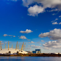 Buy canvas prints of The O2 Arena by Paul Shears Photogr
