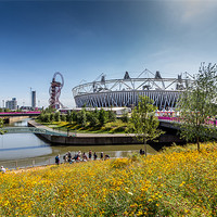 Buy canvas prints of The Olympic Park by Paul Shears Photogr
