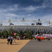 Buy canvas prints of The Athletics Stadium by Paul Shears Photogr