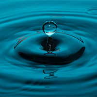 Buy canvas prints of Water Drop by Paul Shears Photogr