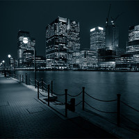 Buy canvas prints of The City From The Shadows by Paul Shears Photogr