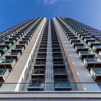 Buy canvas prints of I Count 36 Floors by Paul Shears Photogr