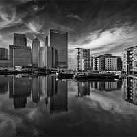 Buy canvas prints of Dark Reflections by Paul Shears Photogr