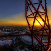 Buy canvas prints of An Olympic Sunset by Paul Shears Photogr