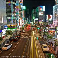 Buy canvas prints of Tokyo Streaks by Jonah Anderson Photography