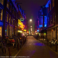 Buy canvas prints of Neon Nieuwe Spiegelstaat by Jonah Anderson Photography