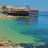 Buy canvas prints of Waterfront at Cannery Row by Jonah Anderson Photography