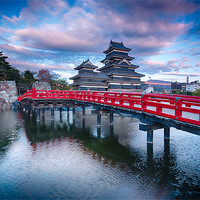 Buy canvas prints of Matsumoto-jo by Jonah Anderson Photography