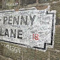 Buy canvas prints of Penny Lane by Jonah Anderson Photography