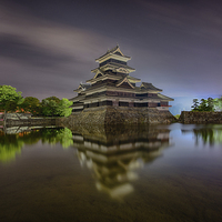 Buy canvas prints of  Matsumoto Castle by Jonah Anderson Photography