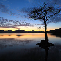 Buy canvas prints of Loch Lomond Sunset by Grant Glendinning