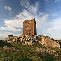 Buy canvas prints of Smailholm Tower by Grant Glendinning