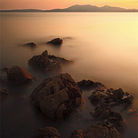 Buy canvas prints of Portencross Sunset by Grant Glendinning