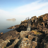 Buy canvas prints of Craigleith island from North Berwick by Grant Glendinning