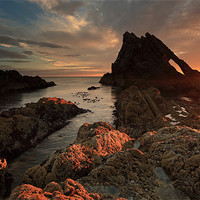 Buy canvas prints of Bow Fiddle rock by Grant Glendinning