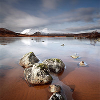 Buy canvas prints of Lochan na h-Achlaise by Grant Glendinning
